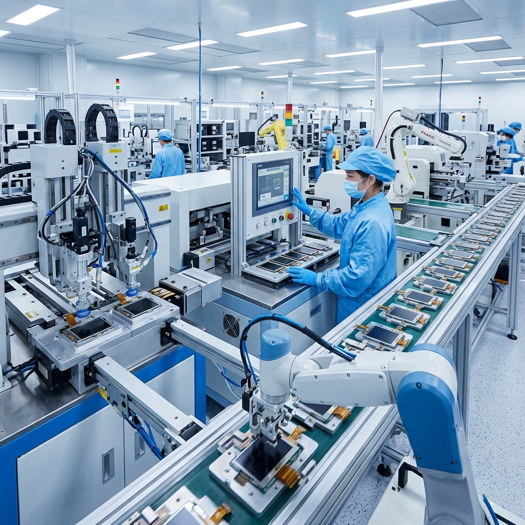 LCM液晶模组生产线